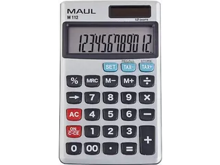 professioneel zakrekenmachine M112, zilver - 2