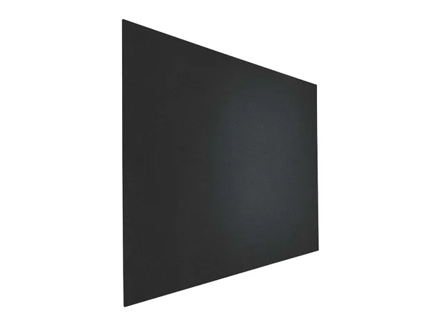 Prikbord Paneel Float Bulletin 90x120cm Zwart frameloos