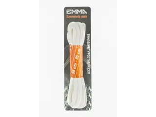 Emma veters, lengte 95 cm, wit, per paar - 1