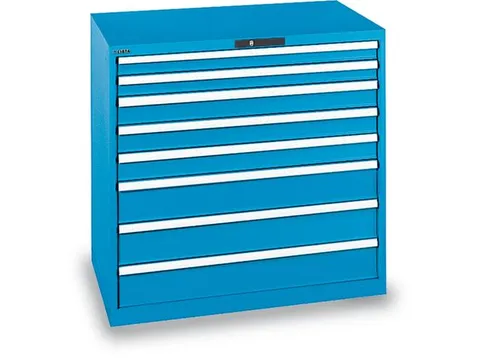 Ladenkast Code 1000x1023x725mm 8laden 200kg Ral5012