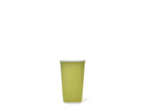 Beker porselein Les Artistes Paris 450ml met siliconen Groen
