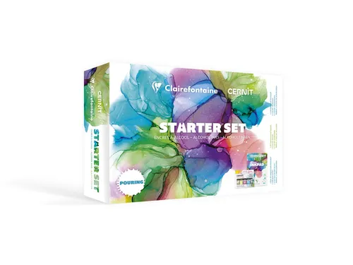 Alcoholinkt Clairefontaine & Cernit starterset 8-delig