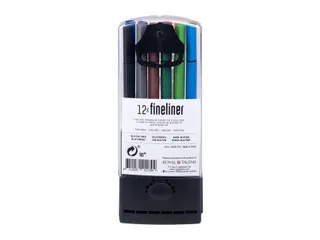 Fineliner Bruynzeel Teens 0.4mm assorti - 5