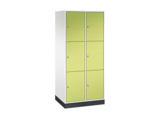 grootvolume-lockersysteem,HxBxD 1950x820x600mm,2x3vakken,cil.-slot - 2