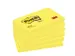Memoblok Post-it 655 76x127mm 100 vel per blok neon geel