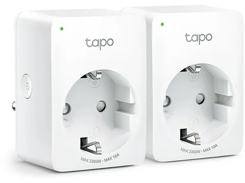 Tp-Link Mini Smart Wlan Power Outlet (2) Tapo P100 Ac 220-240 V 50/60