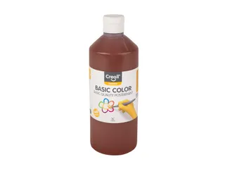 Plakkaatverf Creall basic donkerbruin 500ml - 5