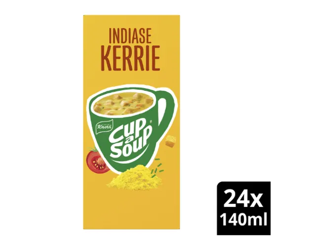 Cup a Soup Knorr Indiase kerrie Soep 24x140ml