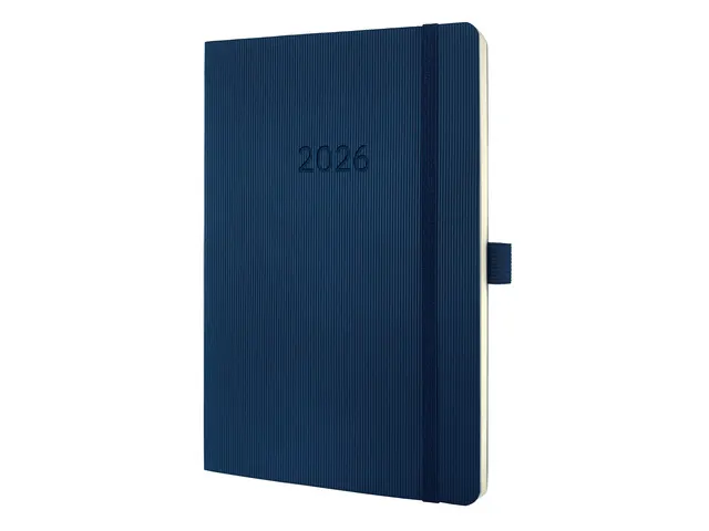 Weekagenda Conceptum A5 2026 (NL/FR/EN/DU) midnight Blue Softcover