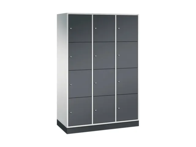 armoire multicases grand volume,RAL7035/RAL7021,HxlxP 1950x1220x500mm