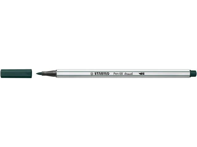 Brushstift STABILO Pen 568/63 aardegroen