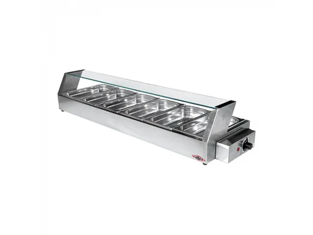 Tafel bain marie 6x 1/3 GN 40mm