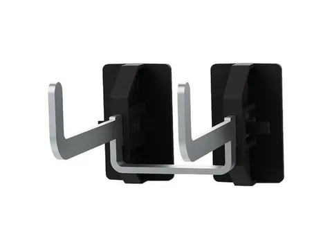 Dubbele Gereedschaphouder,V. Perfoplaat,2Haakuitvoeringen,Incl. Houder