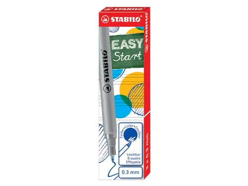 Rollerpenvulling Stabilo Easy Original Blauw 0.3Mm