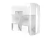 OptiServe Hulsloos Toiletpapier Dispenser 4-rol Wit