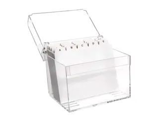 Kaartenbak Maul met index DIN A6 acryl - 1