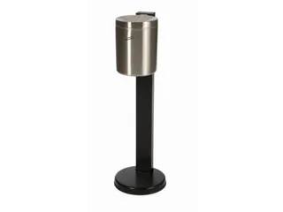 Staande Veiligheidsasbak 6 liter Rvs - 2