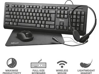 Trust Primo 4-in-1 Home Office Set - 1