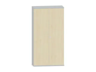Kantoorkast 1920x1000x430mm Romp Lichtgrijs Decor Front Esdoorn - 1