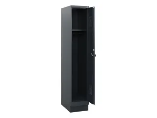 schoollocker,HxBxD 1630x300x500mm,1vak,vak B 300mm,draaigrendel,sokkel - 1