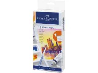 Waterverf Faber-Castell 12 stuks assorti kleuren - 3