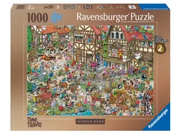 Puzzel Ravensburger Ray's comic Middle Ages 1000 stukjes