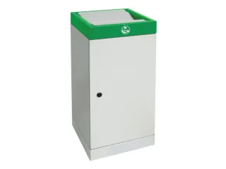 afvalbak,niet-brandbaar,70l,HxBxD 850x400x300mm,binnenbak staal - 2