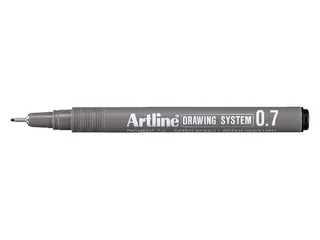 Fineliner Artline technisch 0.7mm zwart - 1