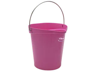 Hygiene 5686-1 emmer 12 liter roze maatverdeling en schenktuit - 1