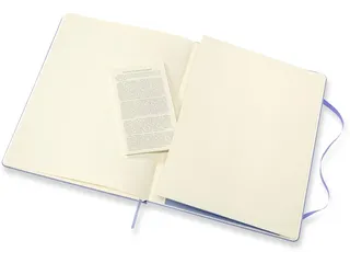 Notitieboek Moleskine XL 190x250mm blanco hard cover hydrangea blue - 5