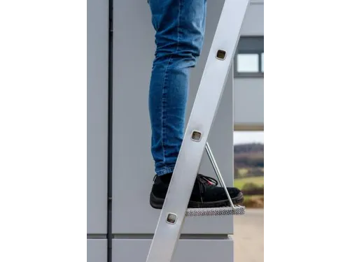 Inhangtrede,V. Staande Ladder Met Sporten,Draagverm. 150Kg,Aluminium