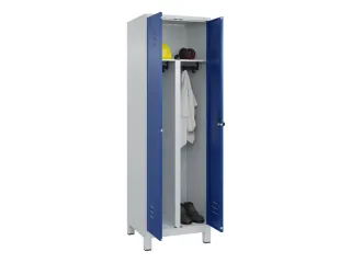 PBM-locker,HxBxD 1950x600x500mm,2vak,vak B 300mm,draaigrendel - 3