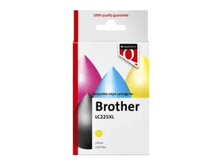 Inktcartridge Quantore alternatief tbv Brother LC225XL geel - 1