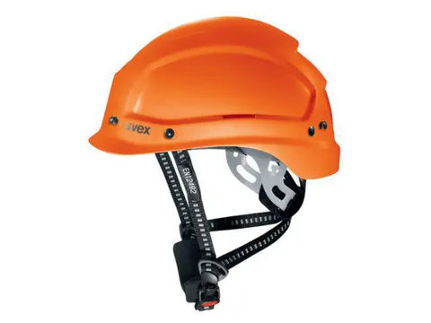 Uvex Pheos Alpine klimhelm, oranje, per 6 stuks, geventileerd