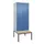 PBM-locker met bank,HxBxD 2120x800x815mm,2vak,vak B 400mm,draaigrendel