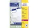 Etiquettes laser Avery 38,1x21,2mm blanc 25 feuilles