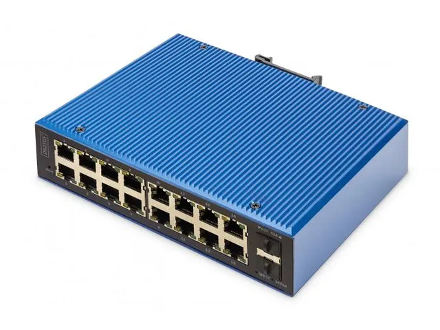 16+2 Poort L2 beheerde Gigabit Ethernet Switch