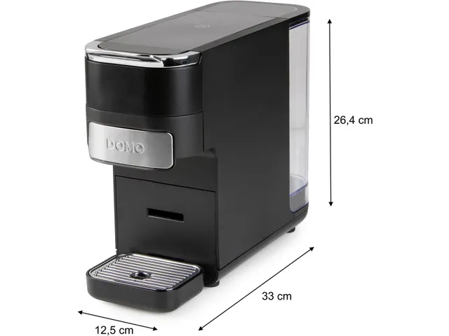 Koffiezetapparaat 4-In-1 1.5L Zwart