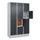 lockerkast,HxBxD 1950x1200x500mm,3x4vakken,vak B 400mm,cil.-slot
