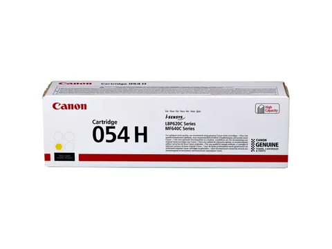 Tonercartridge Canon 054H geel HC