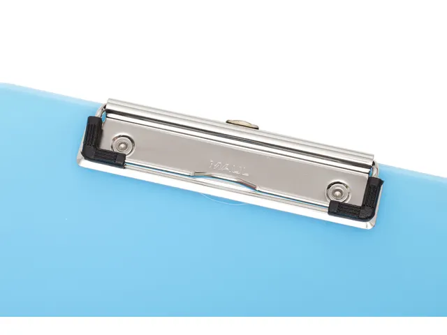 Klembord MAUL A4 staand transparant PS neon blauw