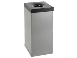 Vierkante Vlamdovende Papierbak Carro Flame 110 Liter Grijs