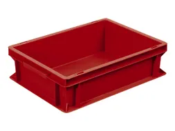 Euronorm Stapelkrat Hxlxb 120x400x300mm 11liter Rood