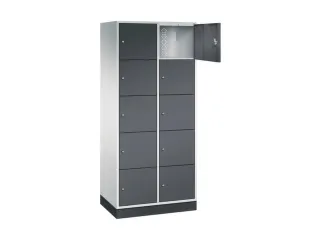 grootvolume-lockersysteem,RAL 7035/RAL 7021,HxBxD 1950x820x500mm - 1