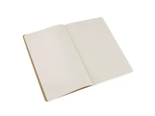 Schrift Moleskine 130x210mm blanco 160 pagina's 70gr kraft set à 3 st - 3