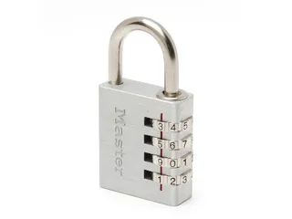 Hangslot MasterLock combi aluminium 40mm - 3