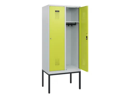 schoollocker,HxBxD 1950x800x500mm,2vak,vak B 400mm,cil.-slot