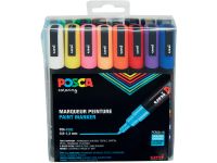 marqueur peinture PC-3M, étui de 16 pièces en couleurs assorties