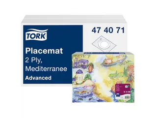 Tork 474071 Placemat 30x42cm Mediterrannee - 1