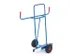 Platenwagen 1075 400kg Massief Rubber Banden